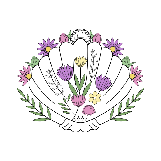 Shell, Seashell, Scallop, Nature, Specie, illustration