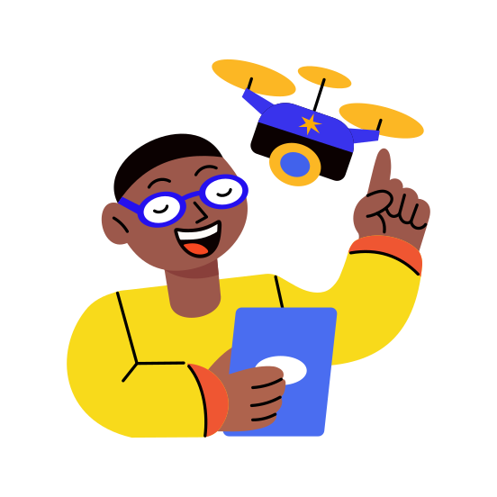 Ai Drone, Quadcopter, Device, Technology, Drone Cam, illustration