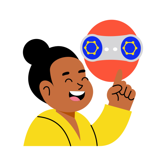 Ai Interaction, Communication, Robotics, Companion, Futuristic, illustration