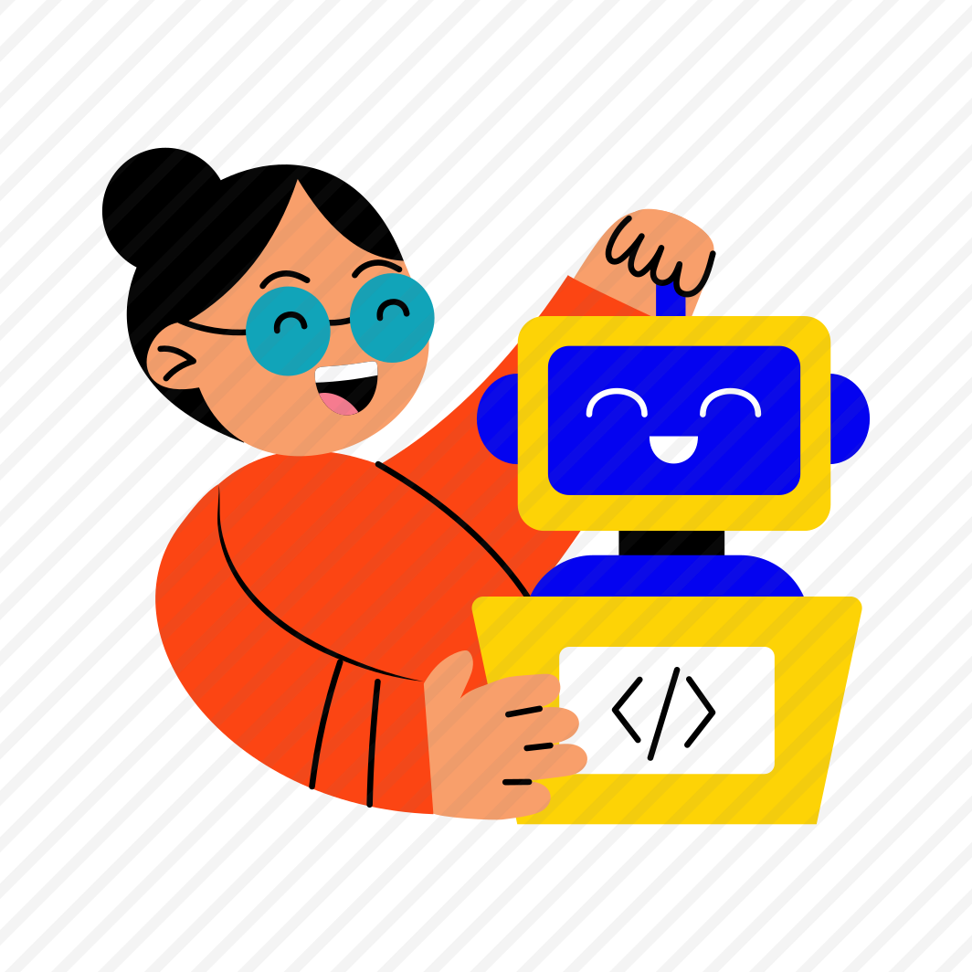 Coding Robot, Programming, Development, Futuristic, Technology preview