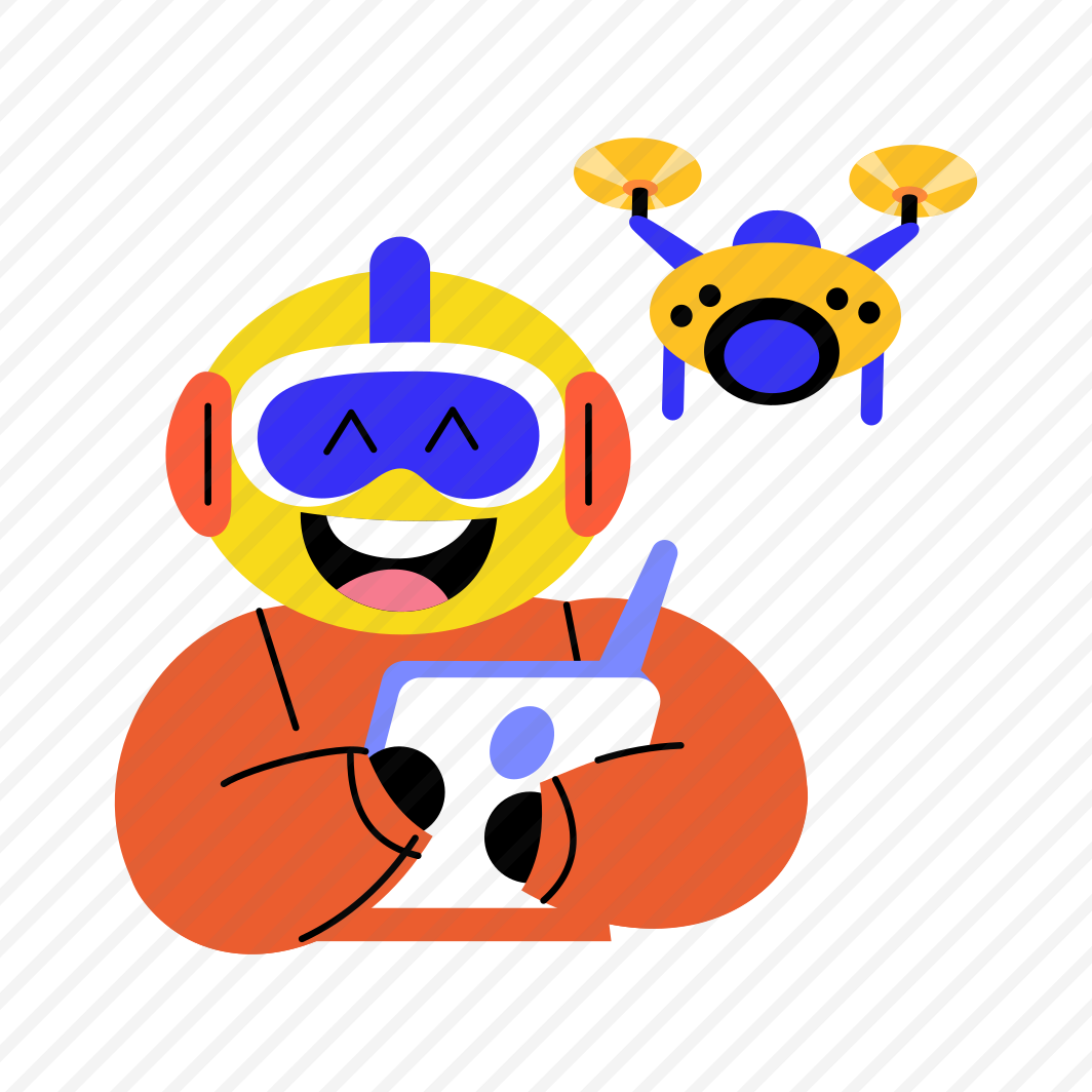 Flying Drone, Quadcopter, Device, Technology, Innovation preview