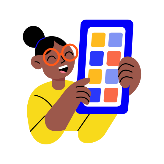 Mobile Interface, App, Screen, Device, Technology illustration