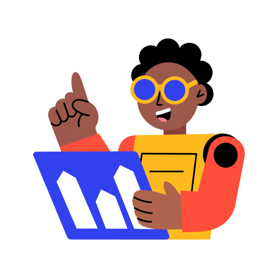 Processing Data, Bot, Working, Innovation, Ai illustration