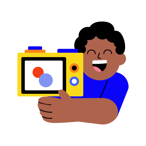 Smart Camera, Photography, Capturing, Device, Taking Picture illustration