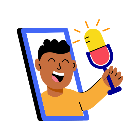 Voice Module, Audio, Recording, Recognition, Mic, illustration