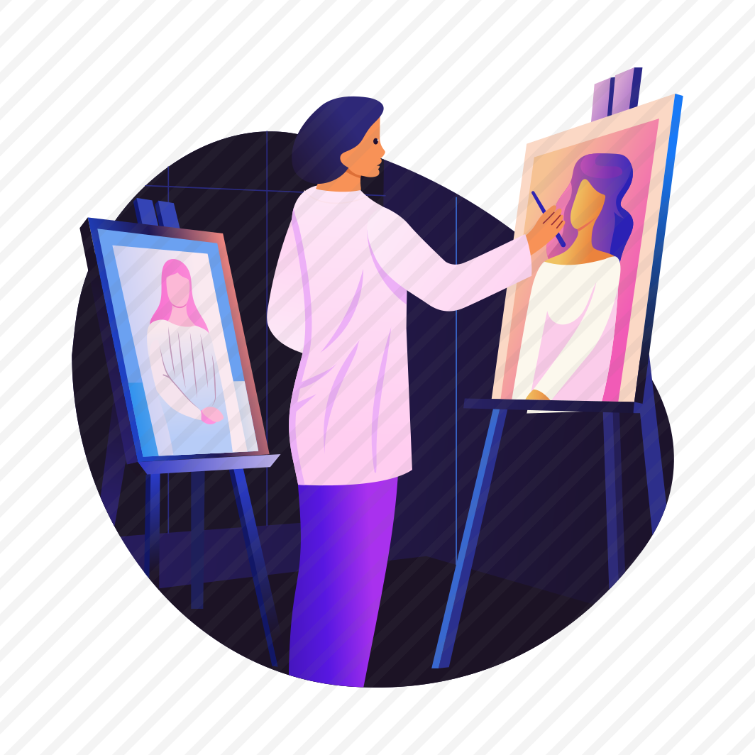 Ar Artist, Canvas Art, Painter, Artwork, Nft preview