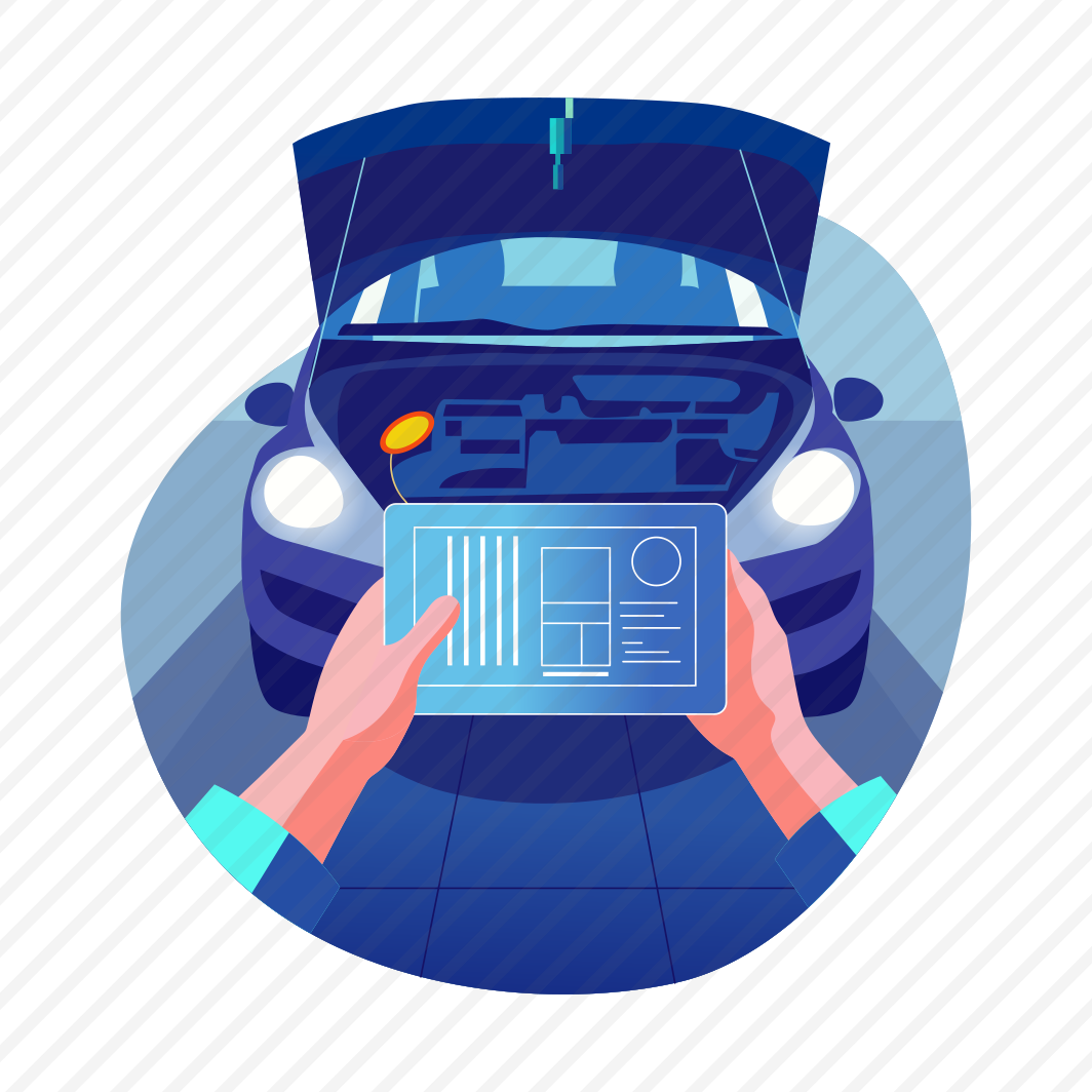 Car Diagnosis, Mechanics, Ai, App, Technology preview