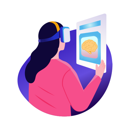 Neural Interface, Diagnosis, Doctor, Medical, Healthcare illustration