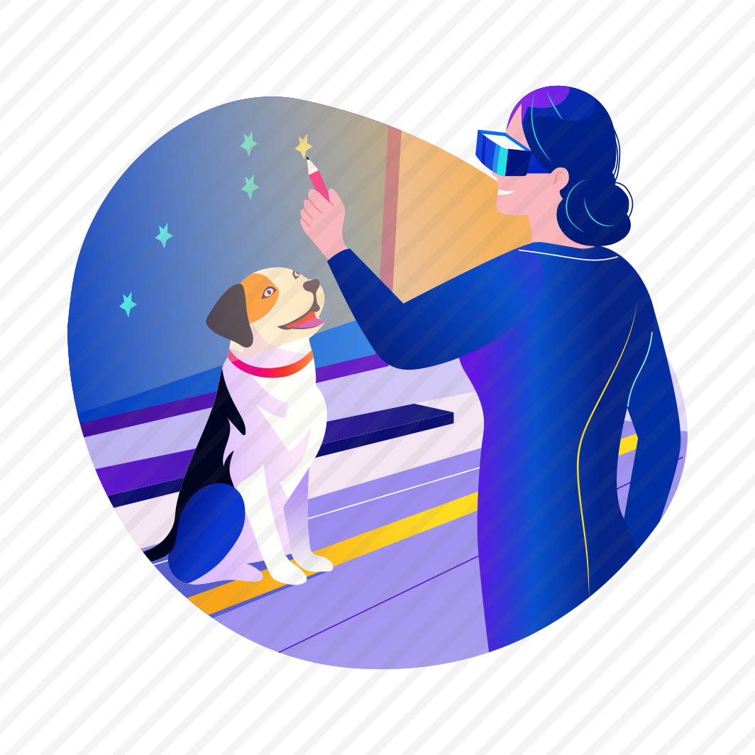 Pet Trainer, Dog, Animal, Tamer, Vr Technology, preview