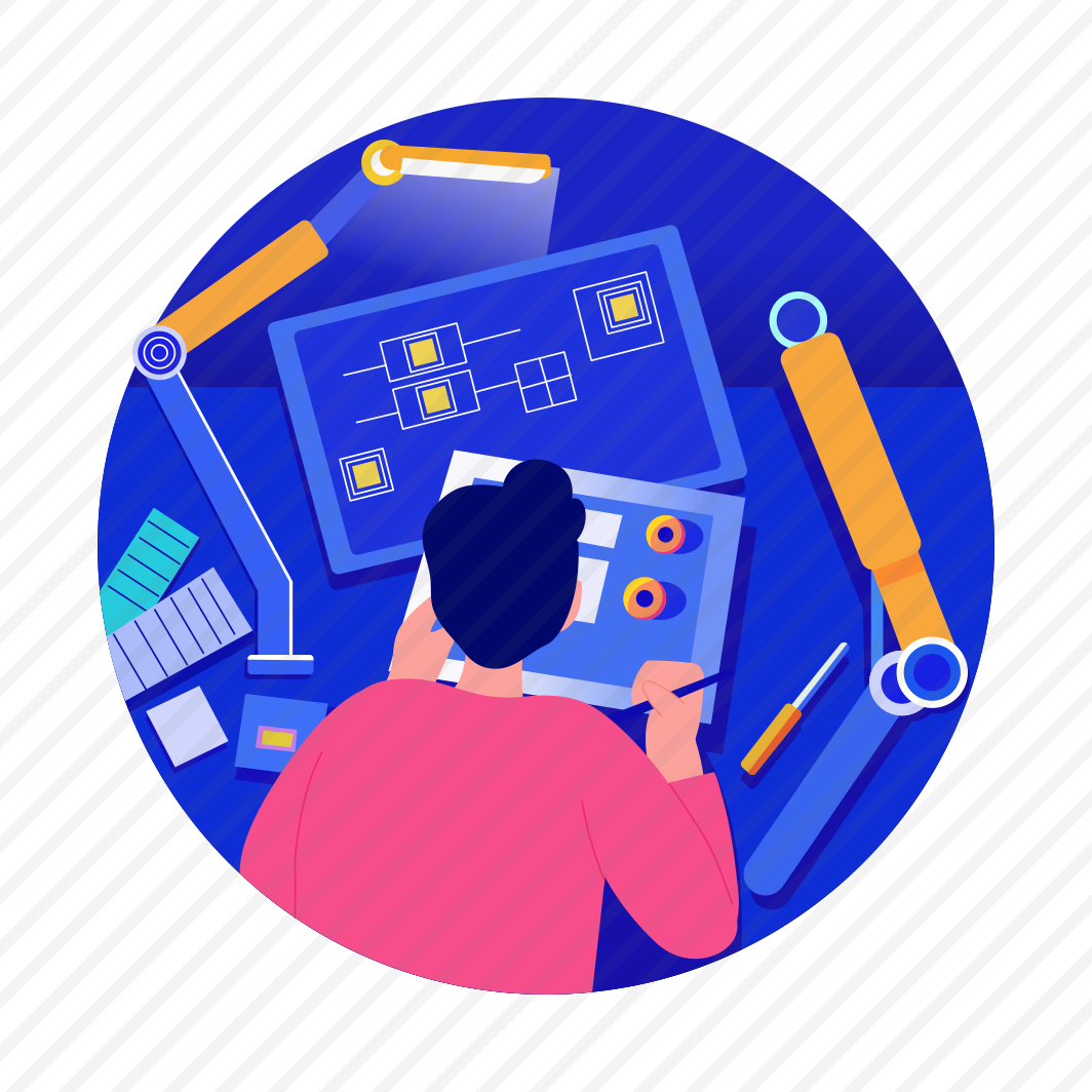 Prototyping, Blueprint, Sketching, Drawing, Character preview