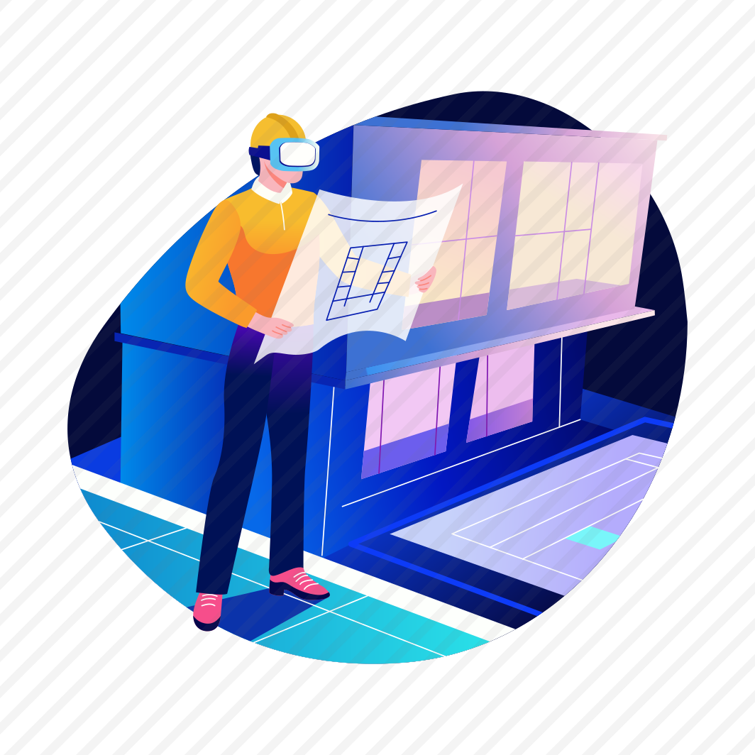 Vr Architect, Engineer, Blueprint, Prototype, Map, preview