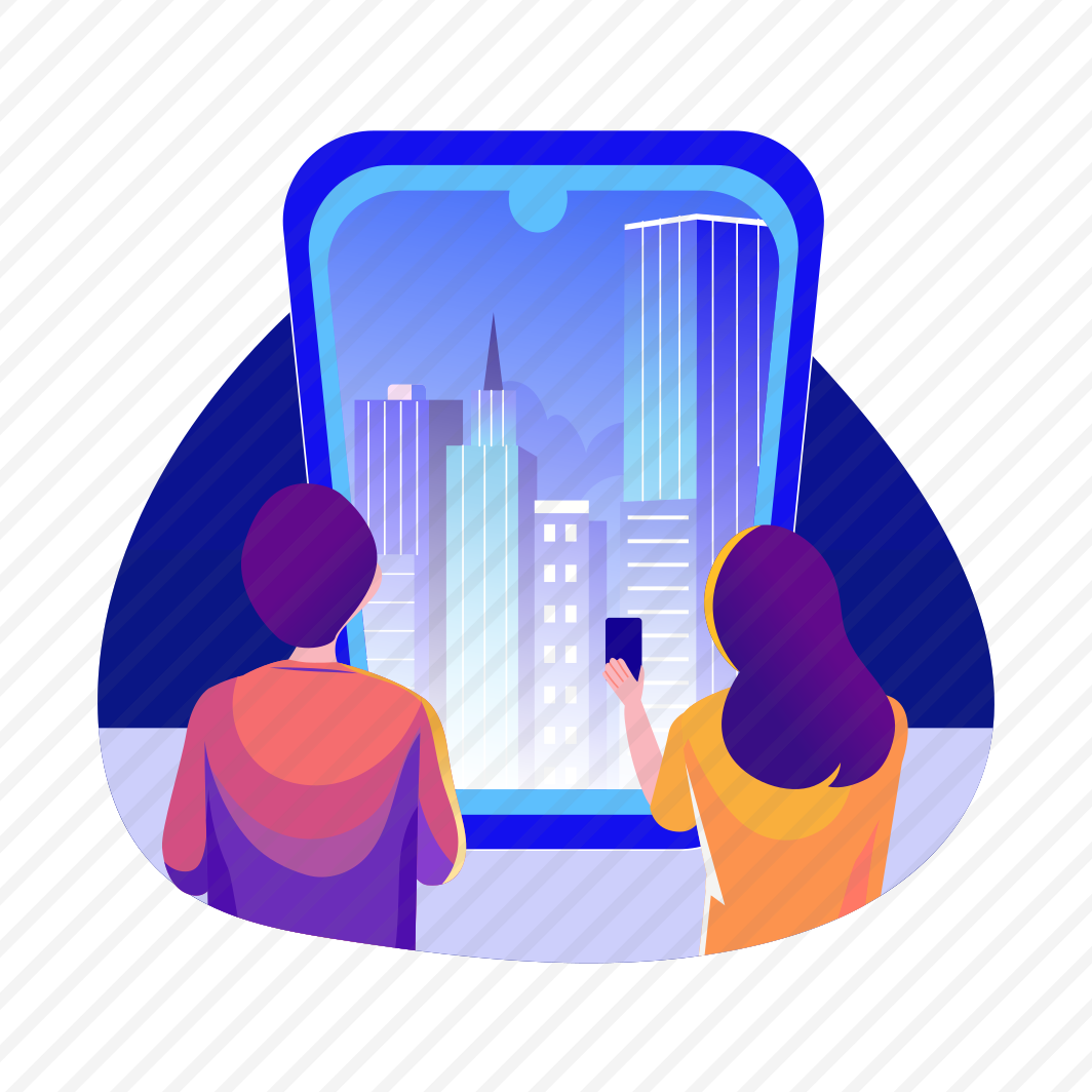 Vr City, Buildings, Technology, Innovation, Futuristic preview