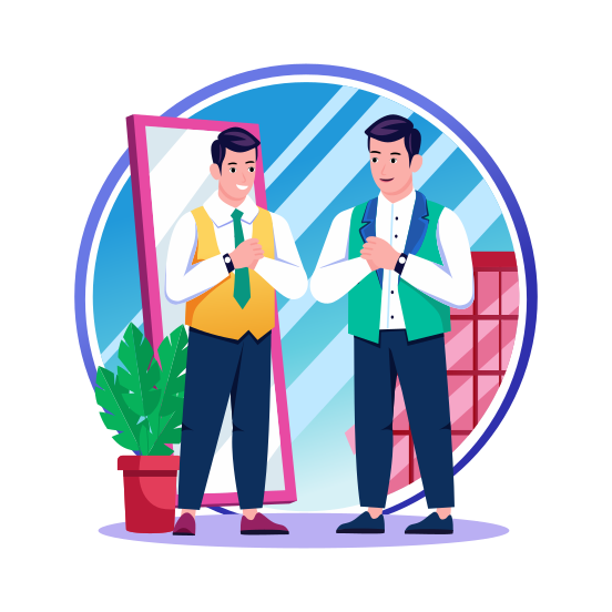 Best Man, Groom, Wedding, Friends, Ceremony illustration