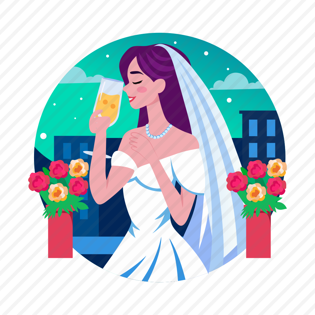 Bride Drinking, Juice, Refreshment, Liquid, Ceremony preview