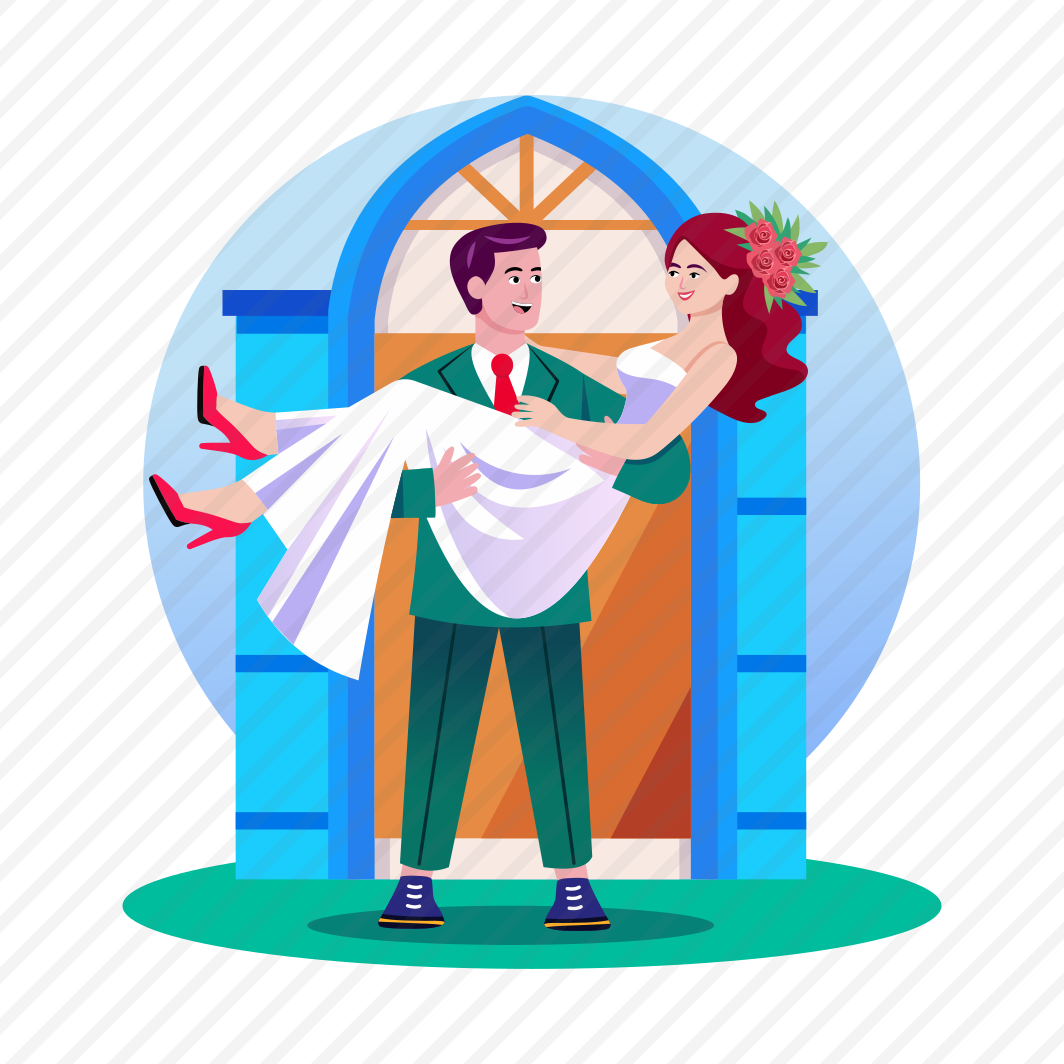 Carrying Bride, Holding, Coupe, Romantic, Wedding preview