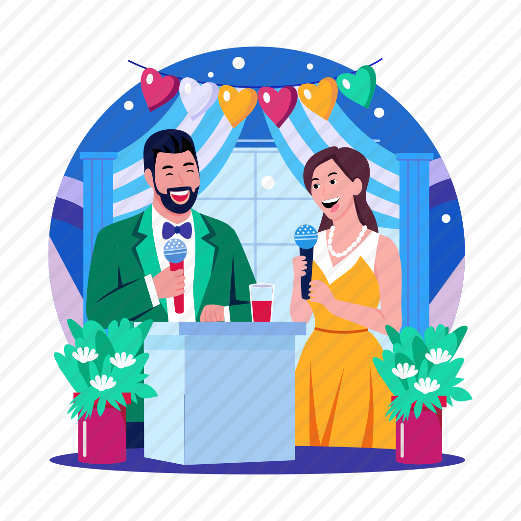 Wedding Speech, Speaking, Groom, Smiling, Ceremony preview