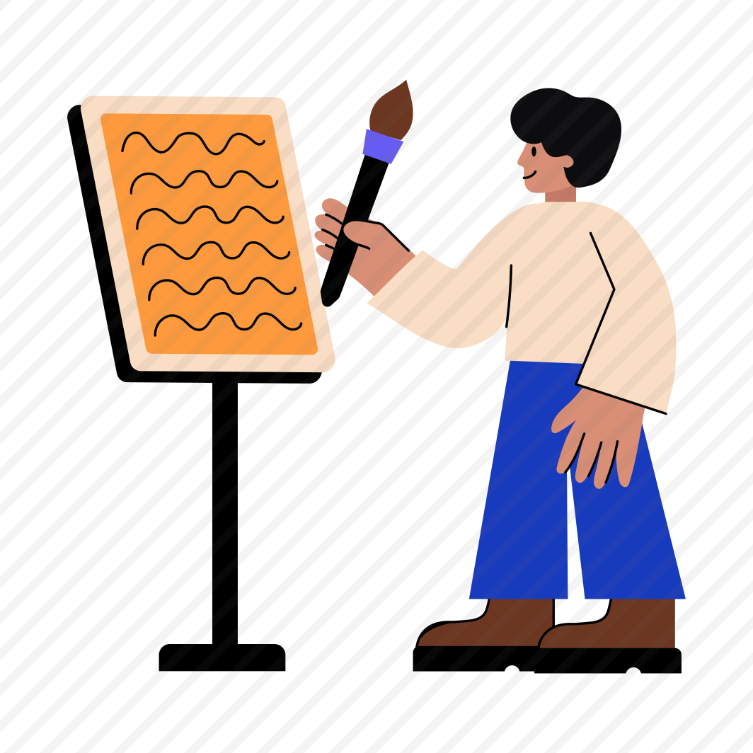 Artist, Painting, Canvas Art, Hobby, Activity preview