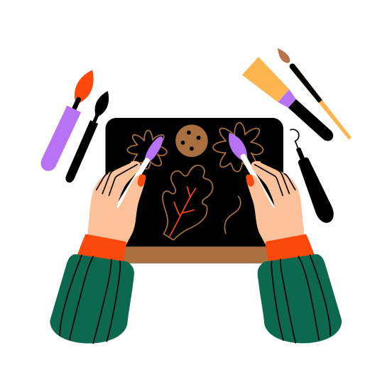 Clay Art, Claywork, Crafting, Diy Activity, Hobby illustration