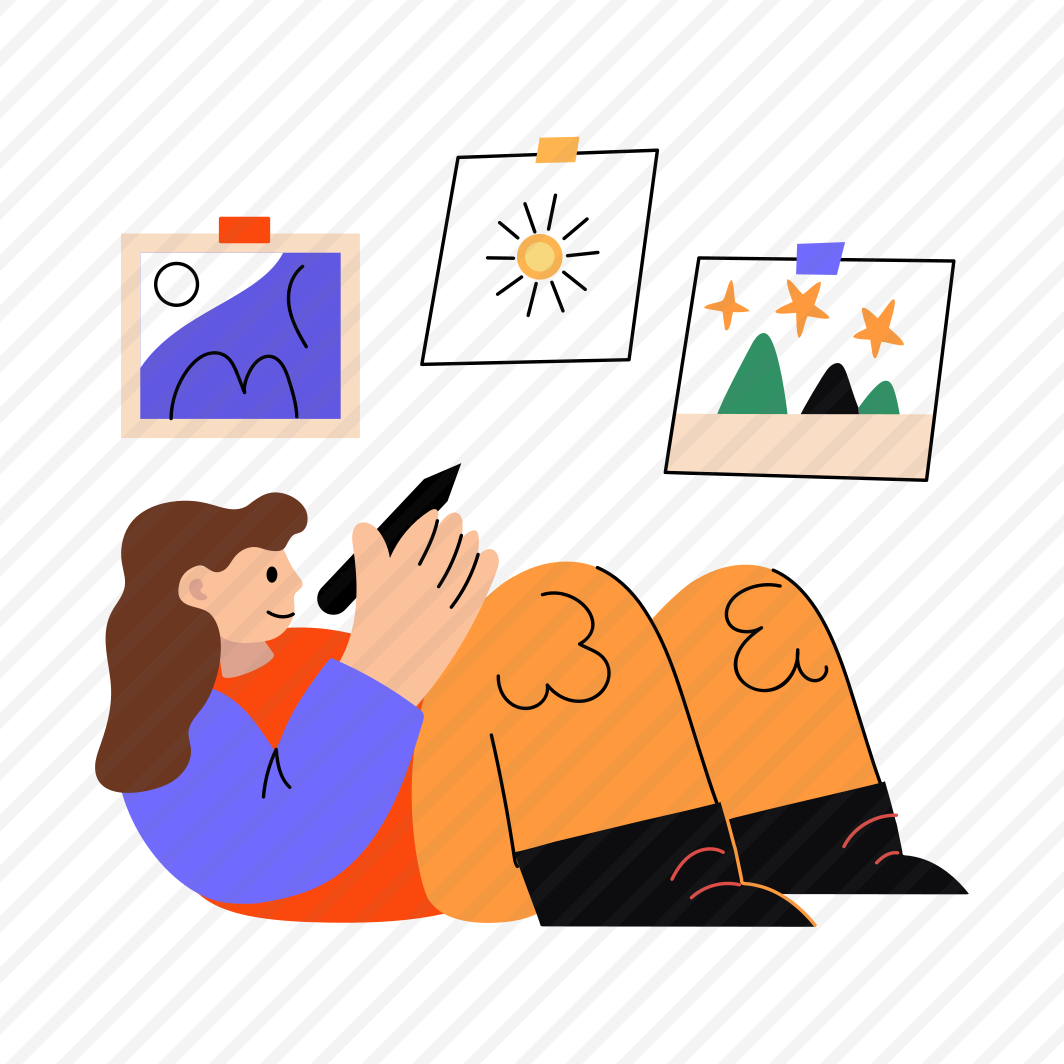 Creative Girl, Artist, Painting, Drawing, Hobby preview