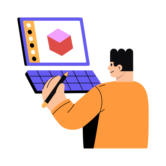 D Software, Modelling, Graphic Designer, Artist, Drafting illustration