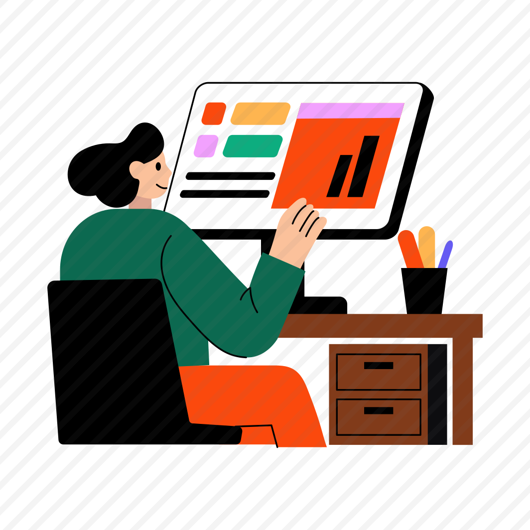 Digital Designer, Graphic Designer, Artist, Working, Creative preview