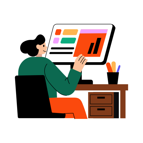 Digital Designer, Graphic Designer, Artist, Working, Creative illustration