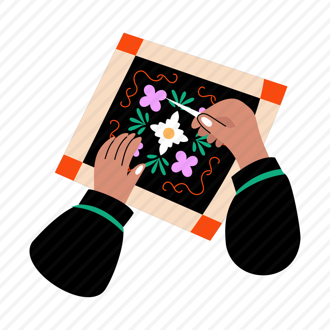 Embroidery, Needlework, Needlecraft, Artwork, Hobby preview