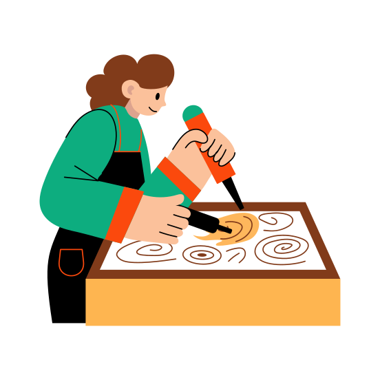 Etching Wood, Engraving, Carving, Woodwork, Artist illustration