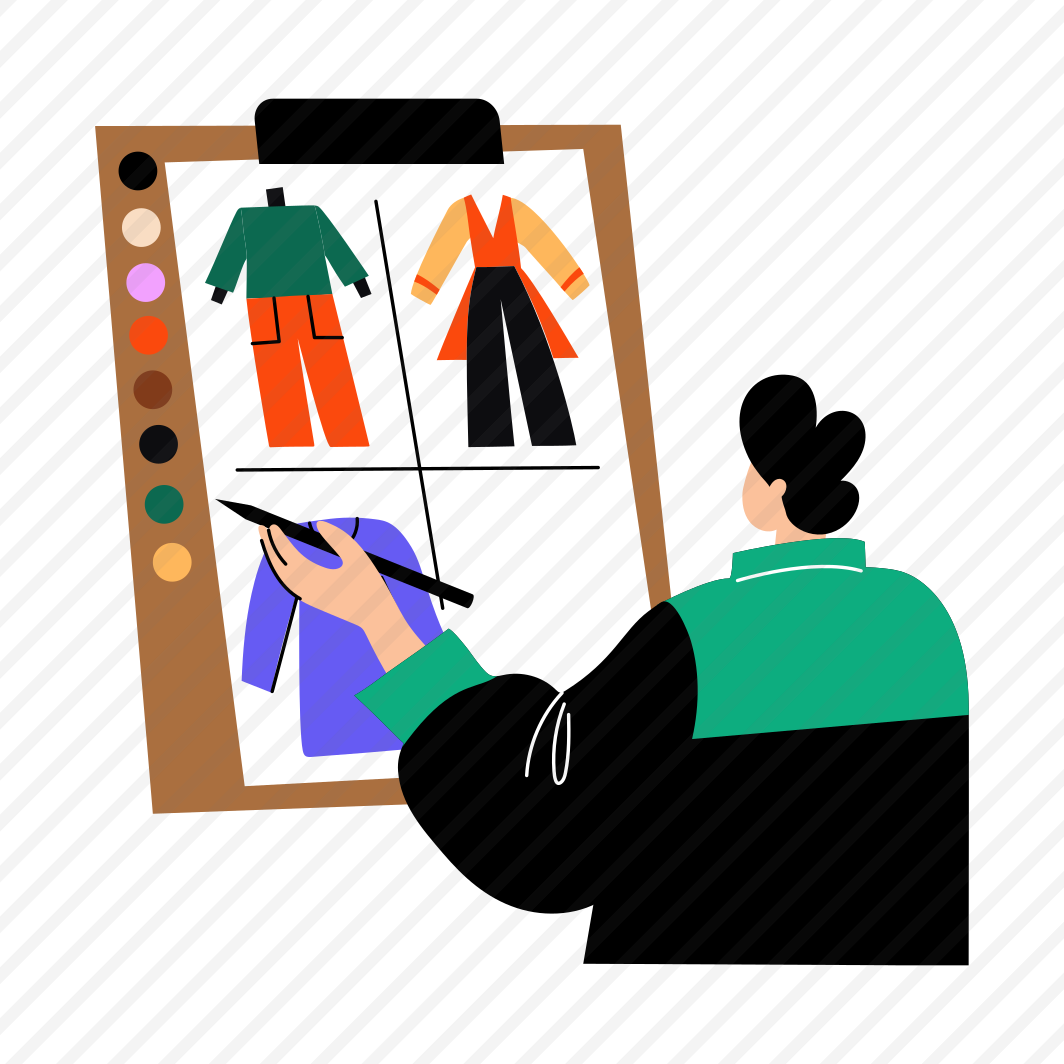 Fashion Designer, Sketching Dress, Crosquis, Dressmaking, Artist preview