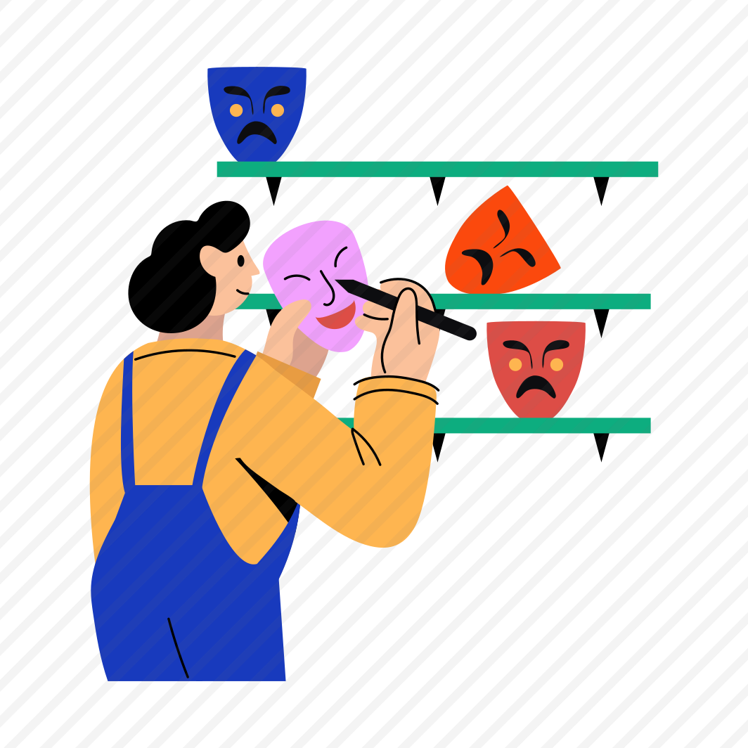 Mask Making, Masking, Painting, Creative, Artist preview