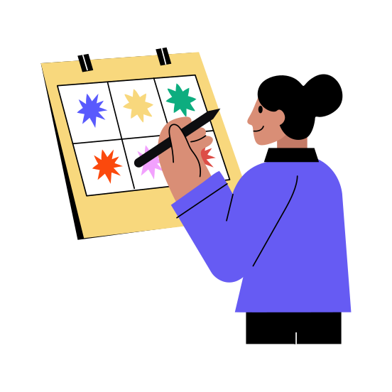 Paper Artwork, Painting, Artist, Creative, Activity illustration