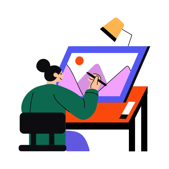 Portrait Artist, Landscape Art, Painting, Designing, Character illustration