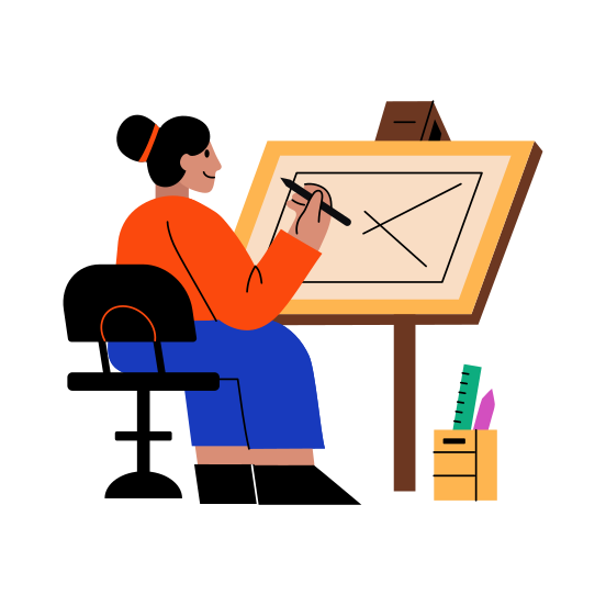 Sketch Artist, Sketching, Artwork, Designer, Drawing illustration