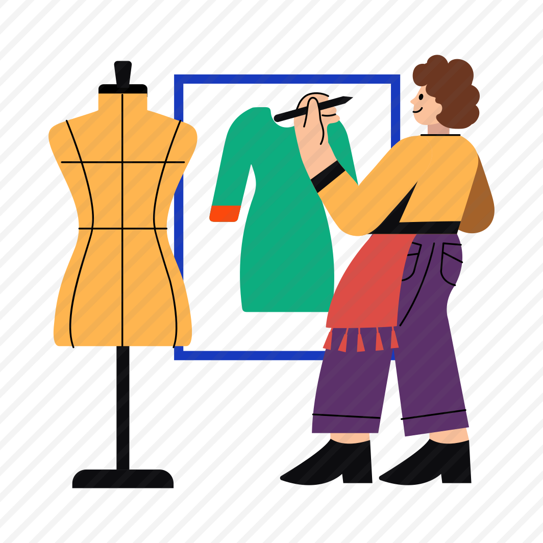 Sketching Dress, Crosquis, Dressmaking, Fashion Designer, Artist preview