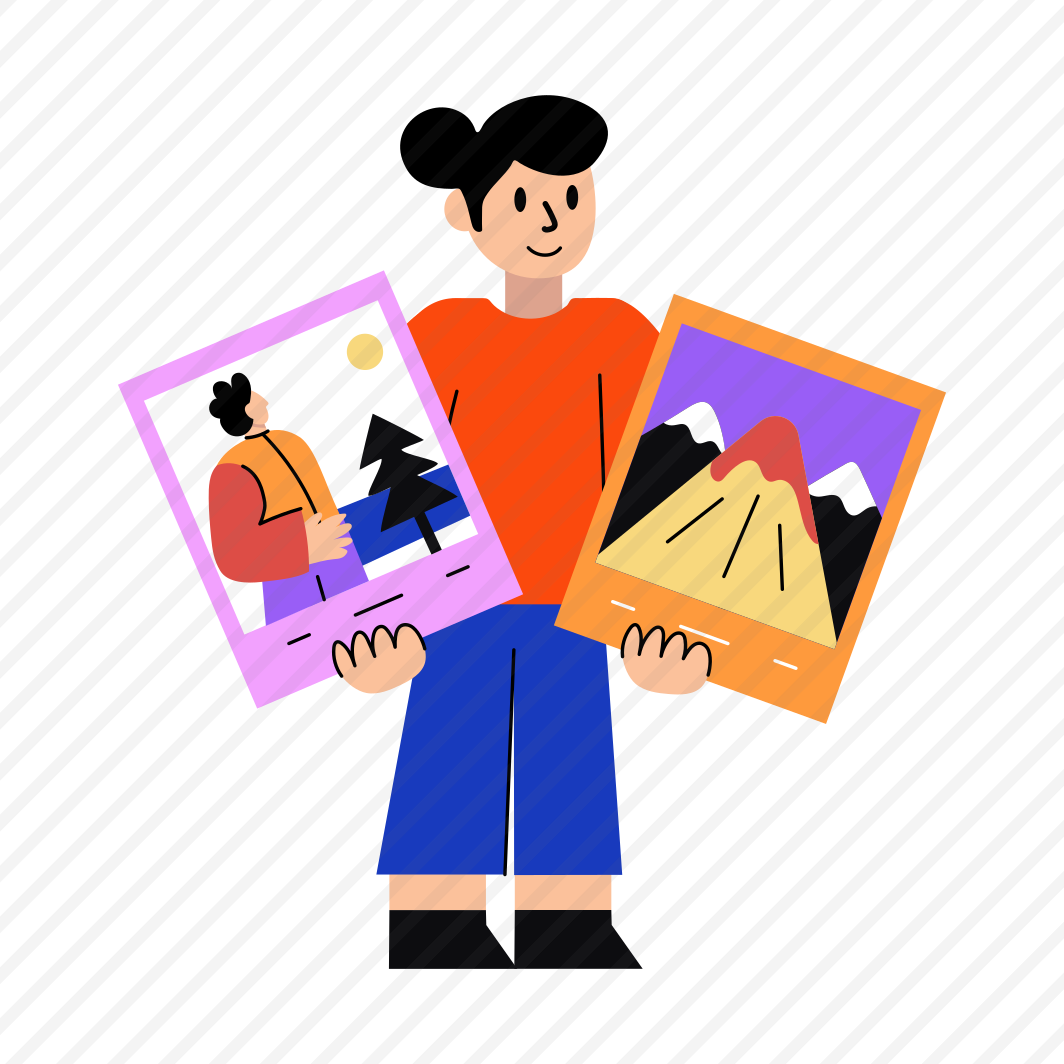 Visual Artist, Paintings, Artworks, Designer, Character preview