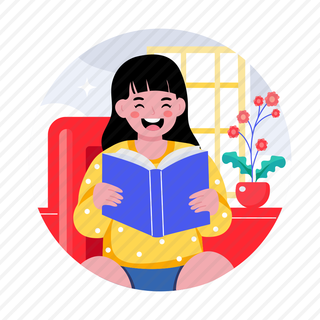 Reading Book, Novel, Hobby, Activity, Happy preview