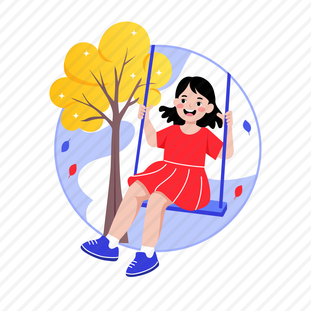 Swinging, Childhood, Leisure, Recreation, Joyful preview