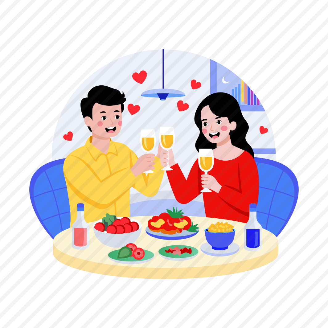 Toasting, Cheers, Couple, Wine, Celebrating preview