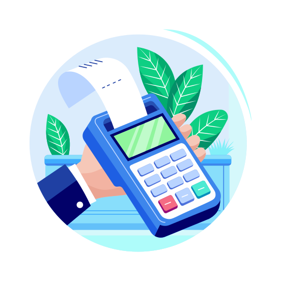 Credit Card, Pos, Terminal, Machine, Payment illustration