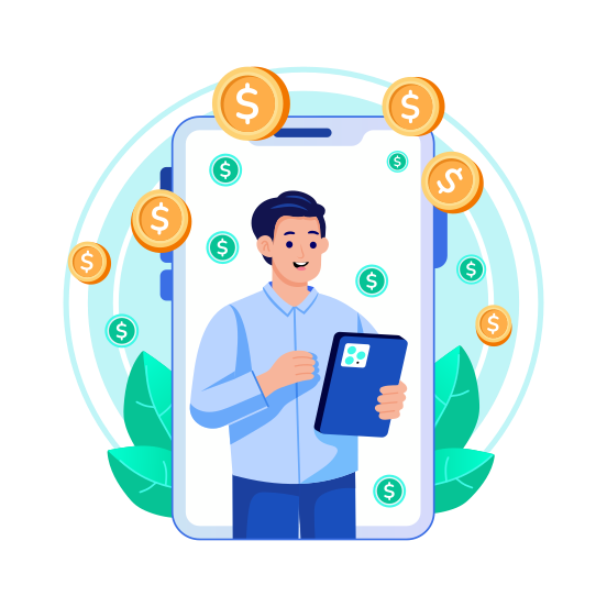 Finance, Banking, Investment, Money, Profit illustration