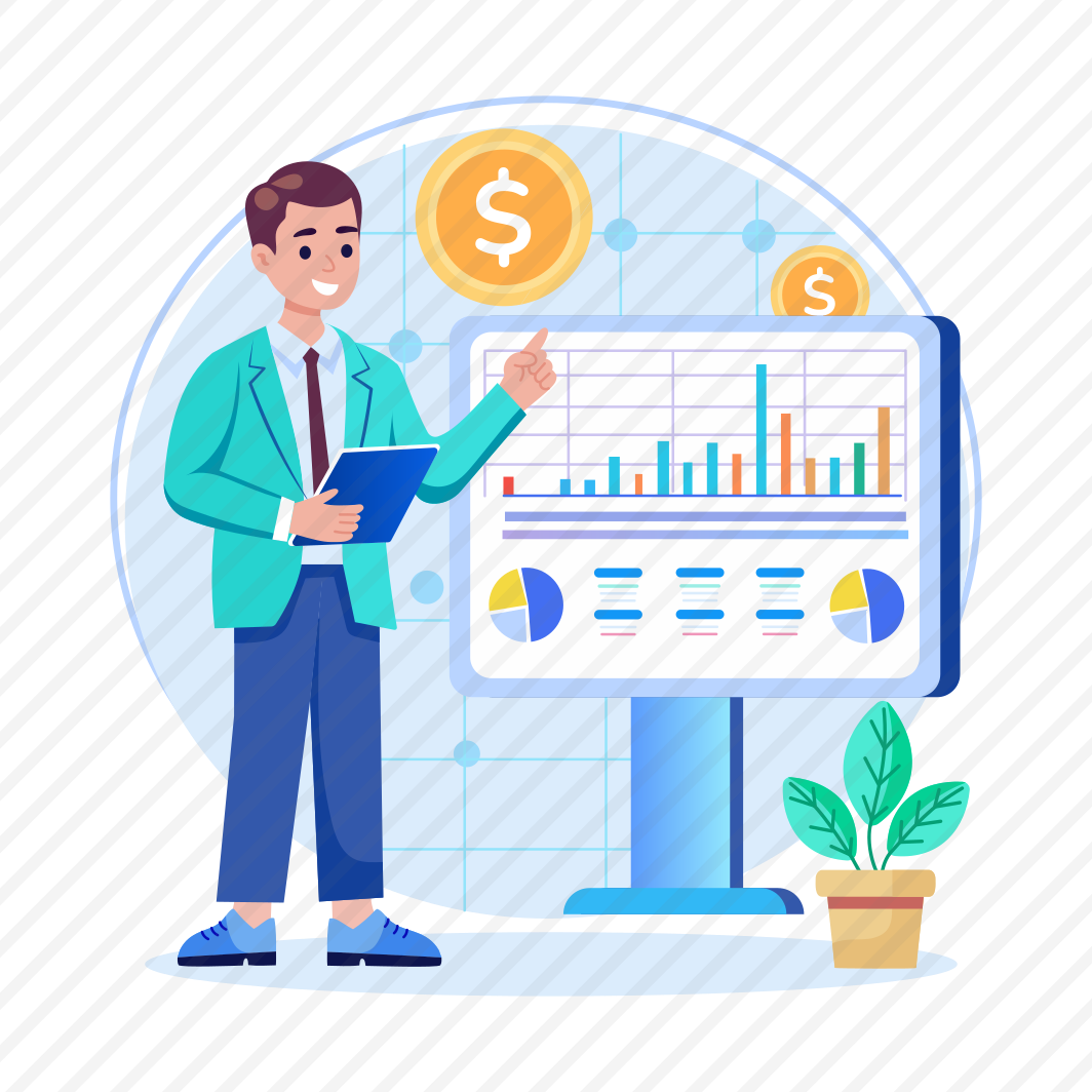 Investment Chart, Graph, Analytics, Strategy, Interface, preview