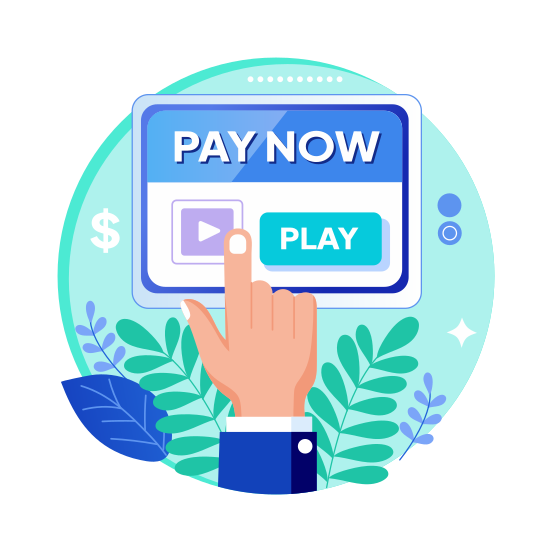 Online Pay, Ecommerce, Shopping, Transaction, Payment illustration