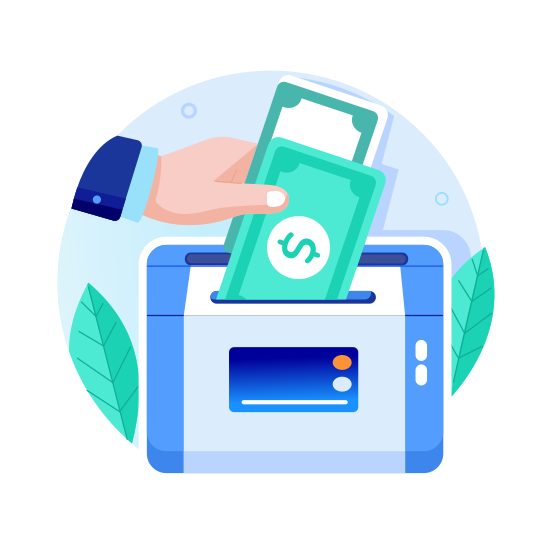 Payment, Cash, Currency, Transaction, Money illustration