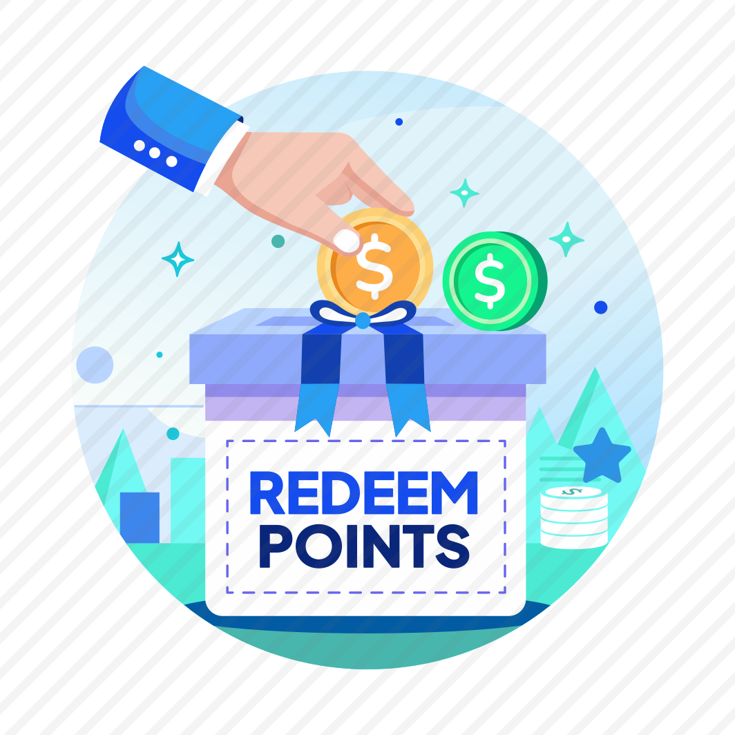Redeem Points, Reward, Present, Gift, Money preview