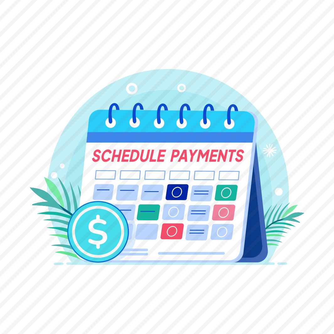 Scheduled Payment, Recurring, Calendar, Reminder, Expense preview