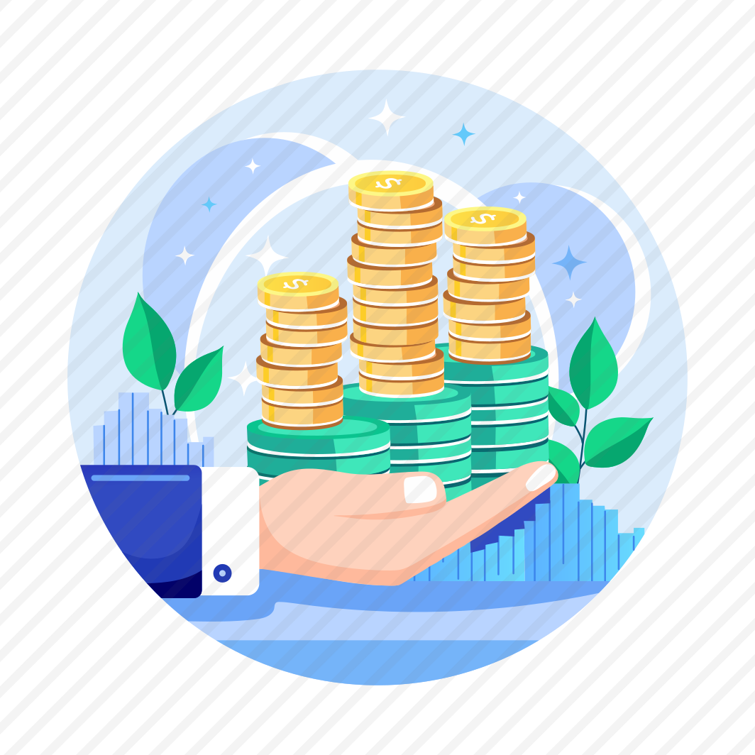 Stacking Coins, Accumulation, Savings, Wealth, Money preview
