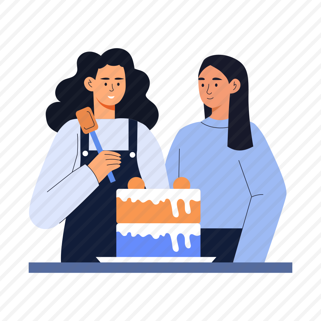 Cake Decorating, Frosting, Dessert, Friends, Bff preview