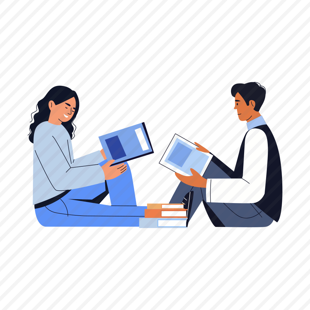 Exchanging Books, Sharing, Bonding, Friends, Bff preview