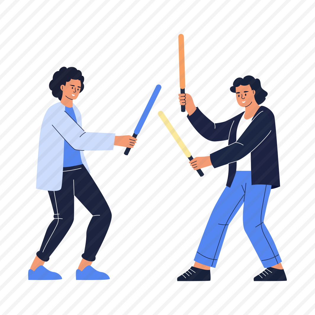 Fighting, Combat, Battle, Friends, Bff preview