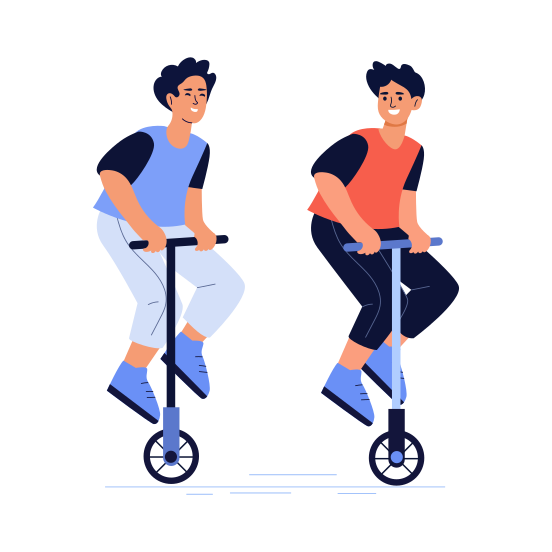 Friends Duo, Happy, Bff, Leisure, Friendship, illustration